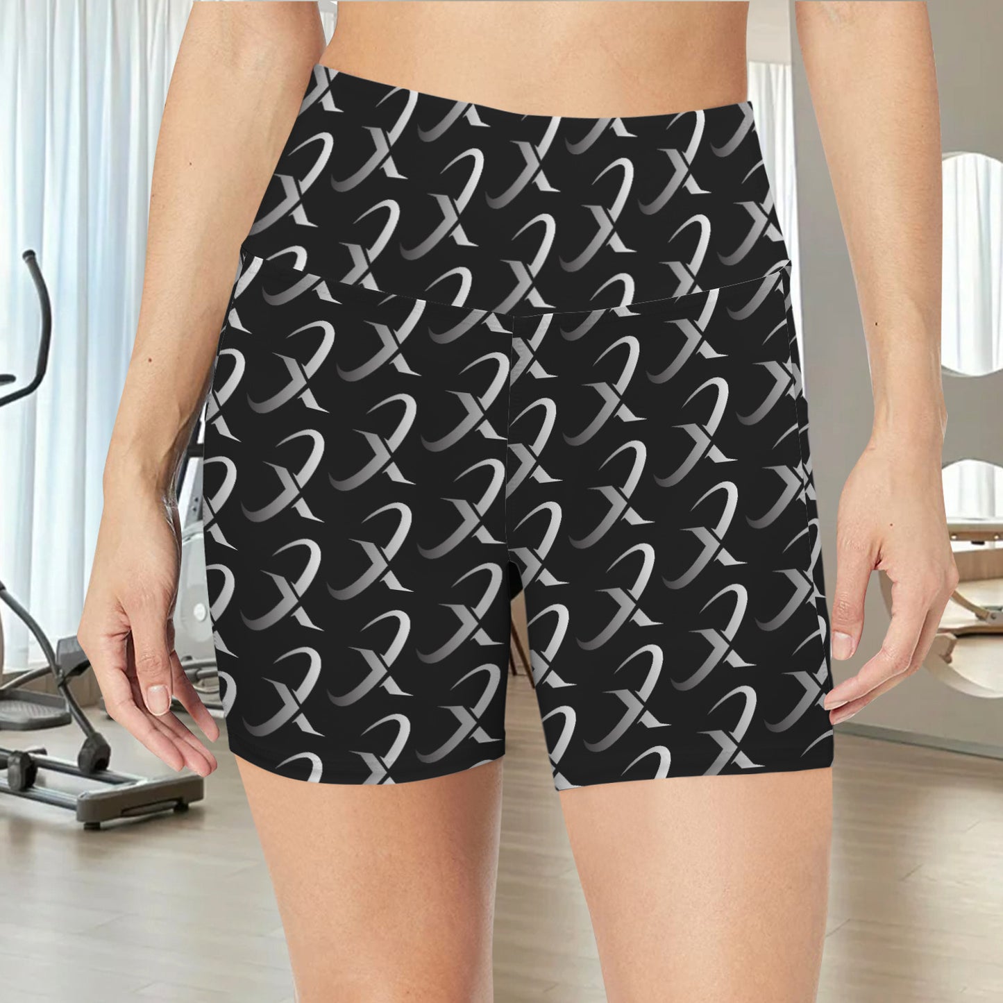 High Waist Deep Pockets Yoga Shorts